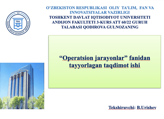 Sinxronlashtirish mexanizmlari 1