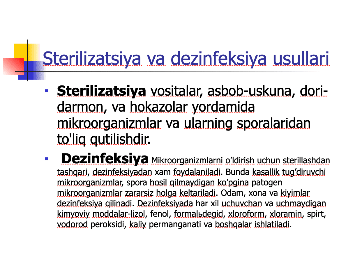 Tashqi muhit omillarini o`rganish. Antibiotiklar 2