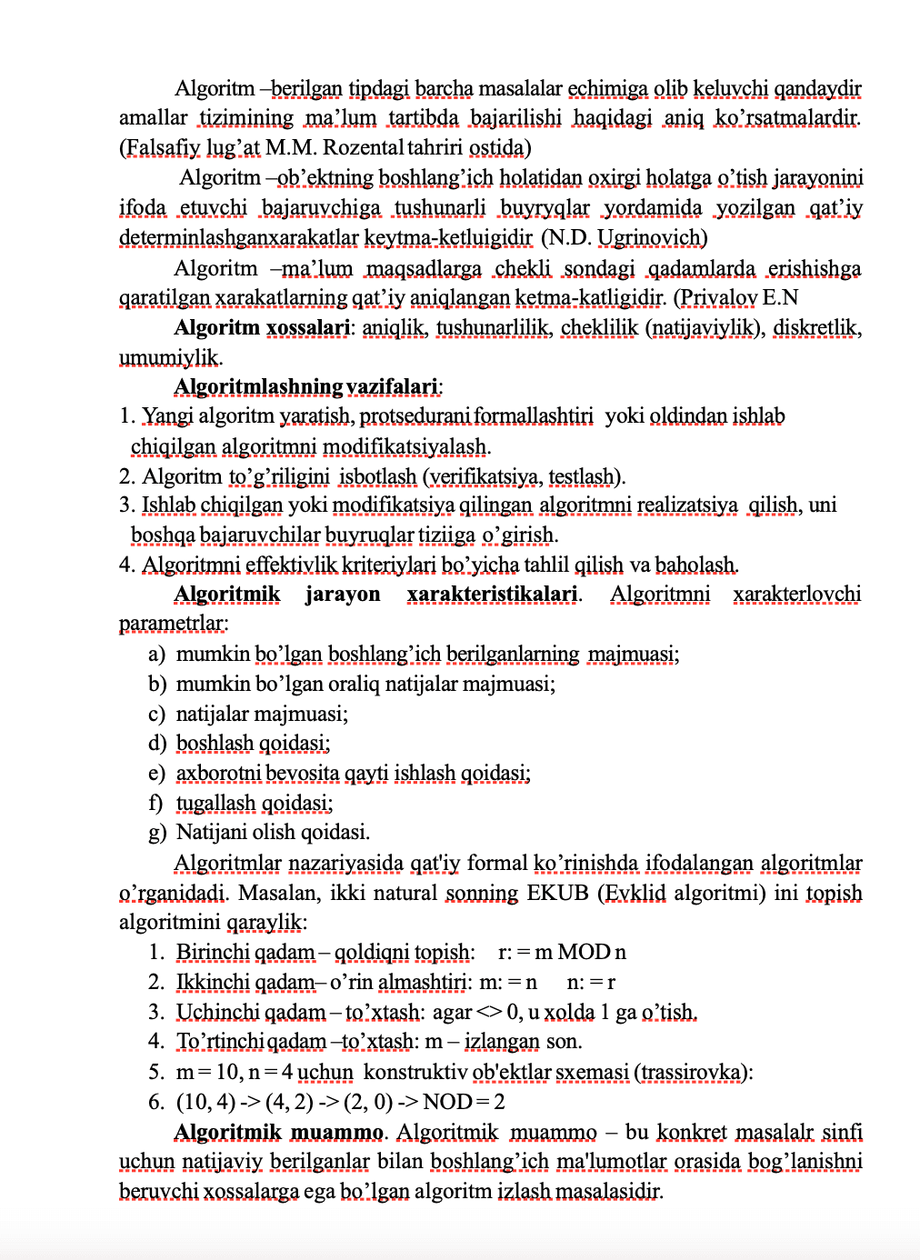 Algoritm va uning turlari 2