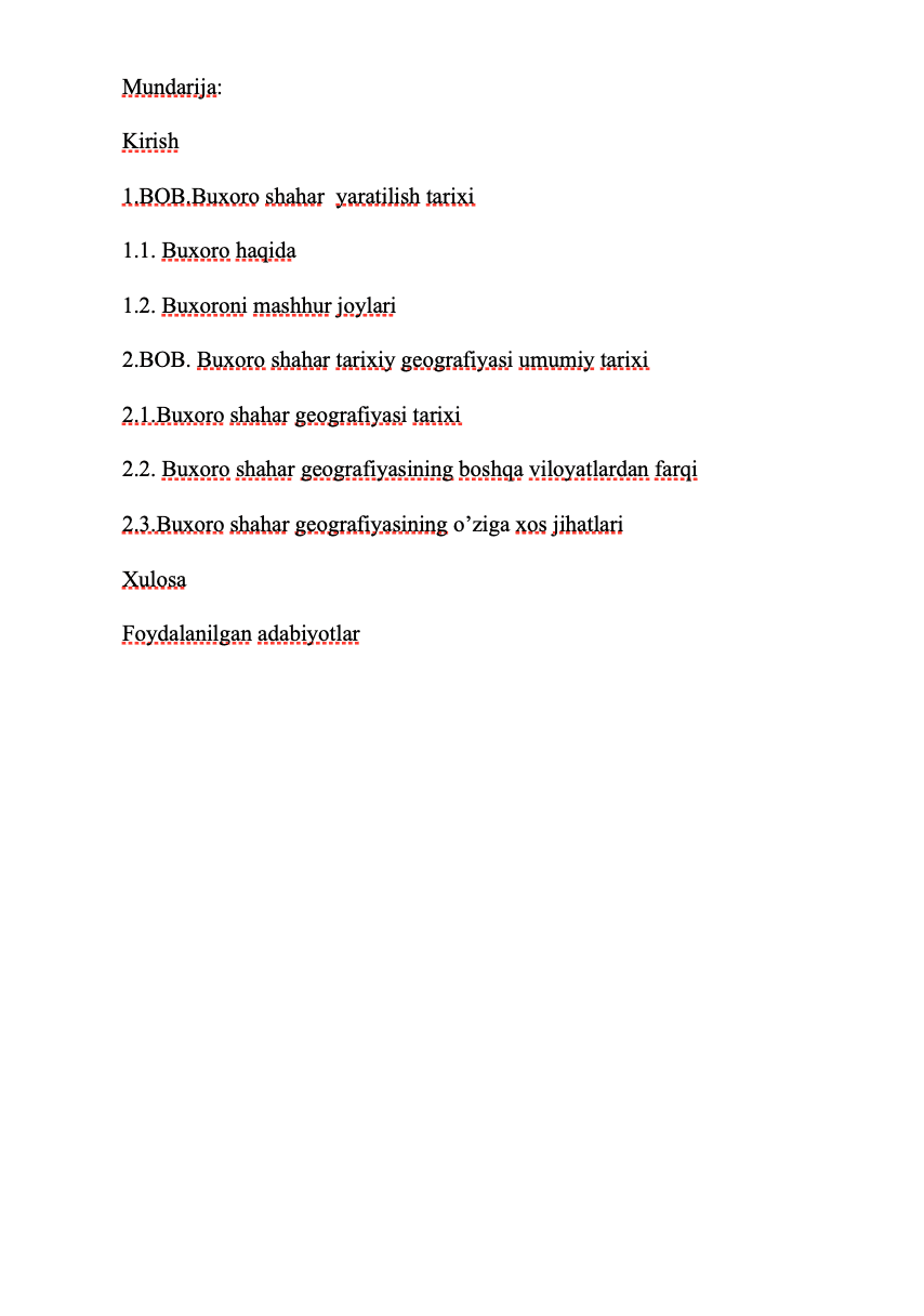 Buxoro shahar tarixiy geografiyasi umumiy tarixi 2