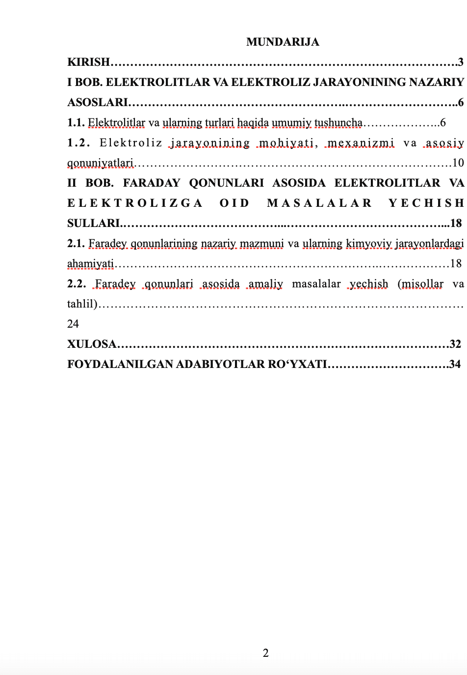 “Elektrolitlar va elektrolizga oid masalalar yechish (Faradey qonunlari asosida)” 2