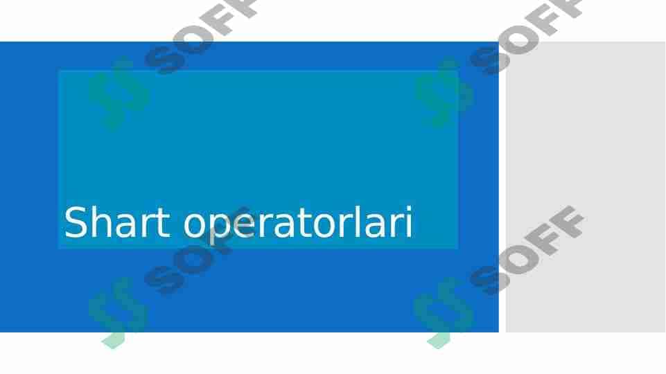 C++ shart operatorlari #if #else