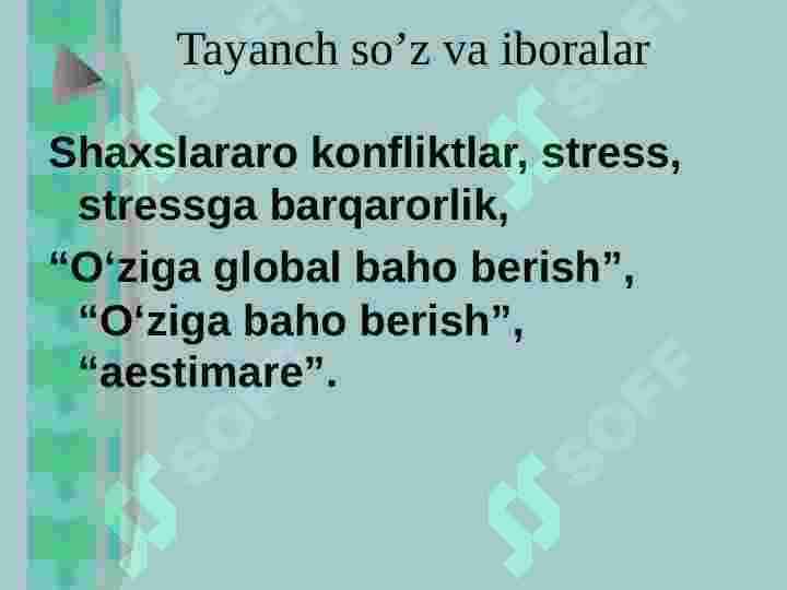 Shaxslararo konflikt1 2