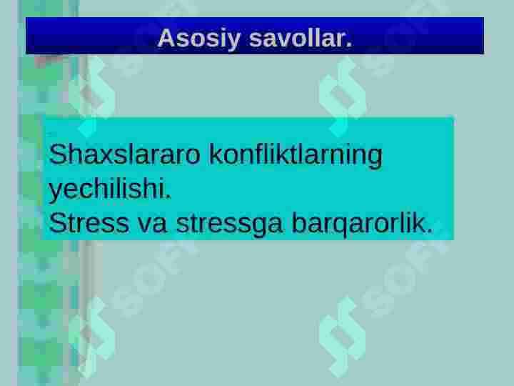 Shaxslararo konflikt1 3