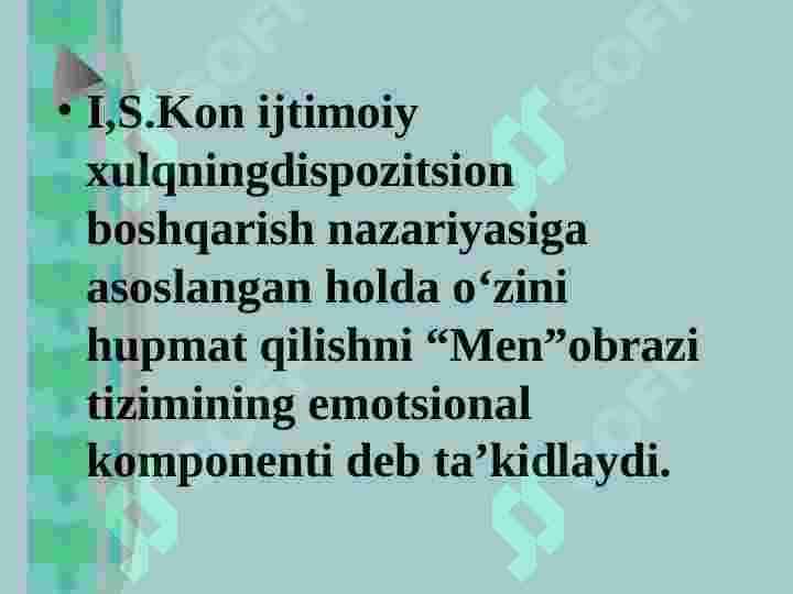 Shaxslararo konflikt1 8
