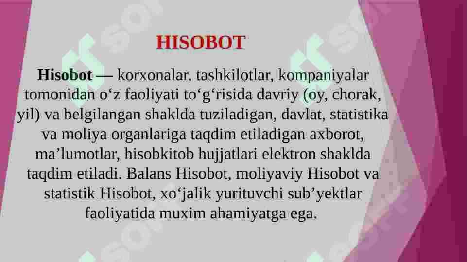 Pedagogik faoliyat bilan bog'liq ma'lumot-axborot hujjatlari ustida ishlash, shartnoma, tilxat, hisobot, dalolatnoma@@ 7