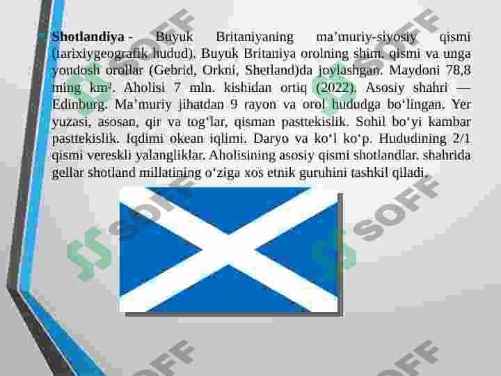 Shotlandita iqtisodiyoti 2