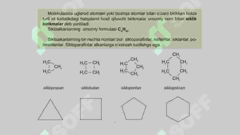 Sikloalkanlar 2