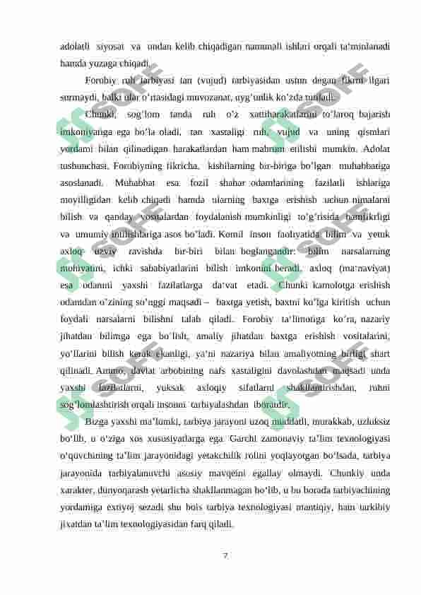 Sinf faollarini aniqlash va tarbiyalash metodika 7