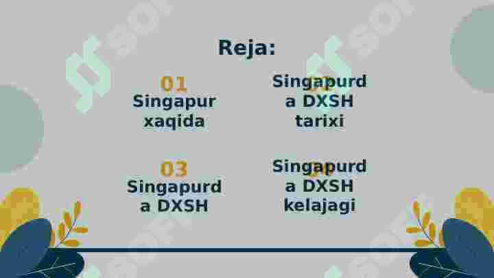Singapur haqida 2
