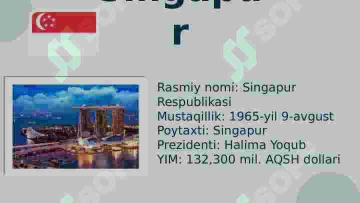 Singapur haqida 3