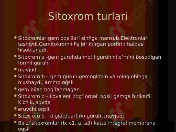 Sitoxromoksidaza fermenti 2