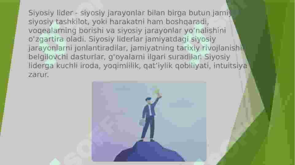 Siyosiy lider 3
