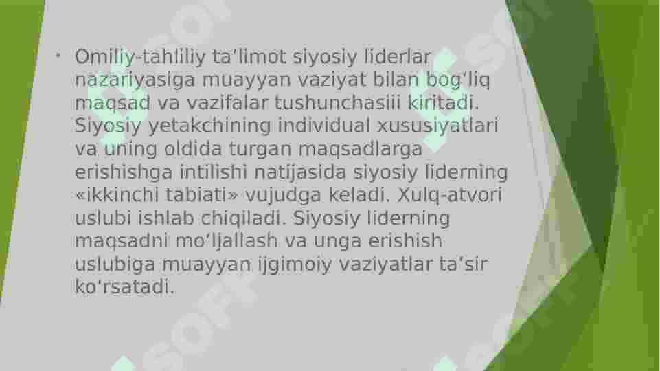 Siyosiy lider 6