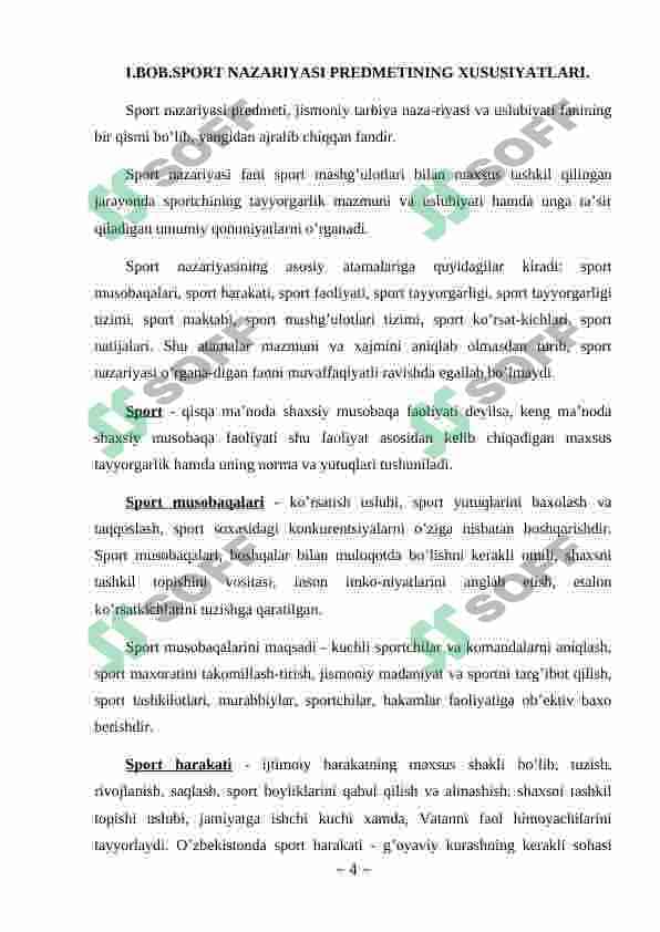Jismoniy sifatlarni (kuch, tezkorlik, chaqqonlik, egiluvchanlik, chidamlilik) tarbiyalash uslubiyati 4