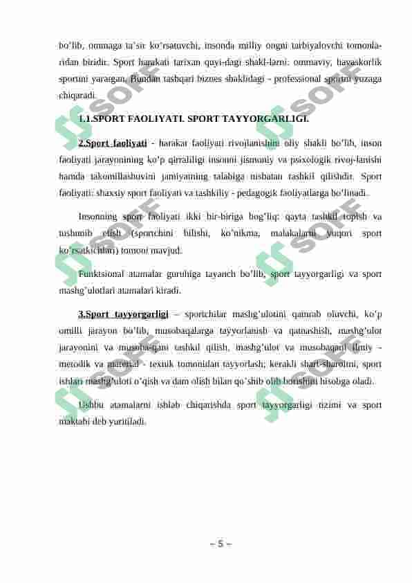 Jismoniy sifatlarni (kuch, tezkorlik, chaqqonlik, egiluvchanlik, chidamlilik) tarbiyalash uslubiyati 5