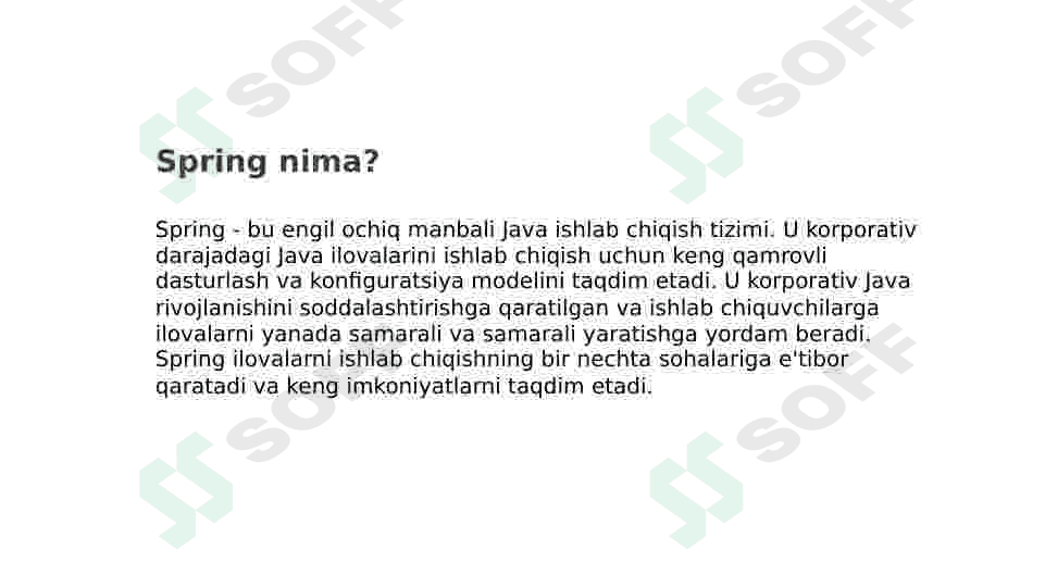 Spring va Spring boot 3