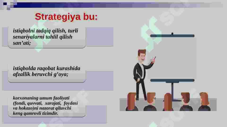 Strategiyani tuzish 2