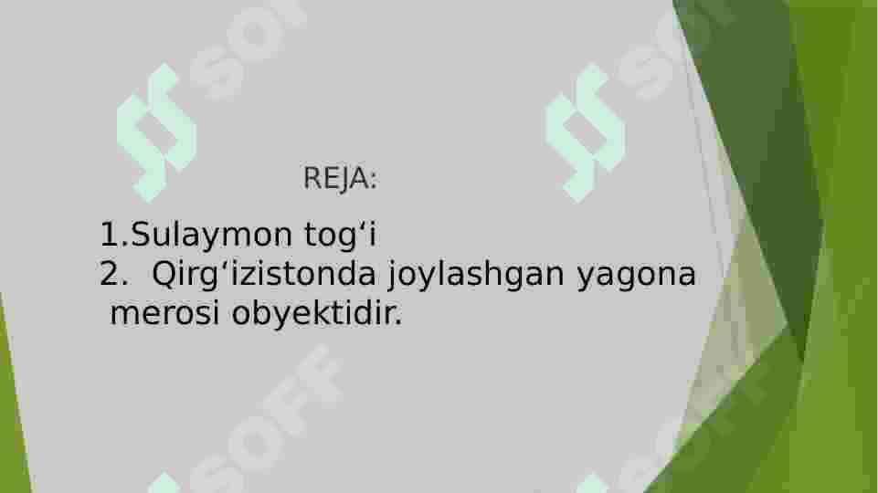 Sulaymon togʻi 2