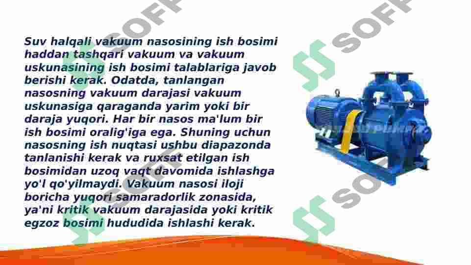 Suv halqali nasoslar 3