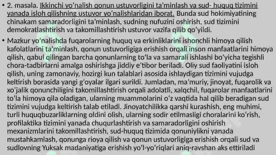 Yangi O‘zbekistonda amalga oshirilayotgan islohotlar va ularning jamiyatimizdagi ahamiyati 4