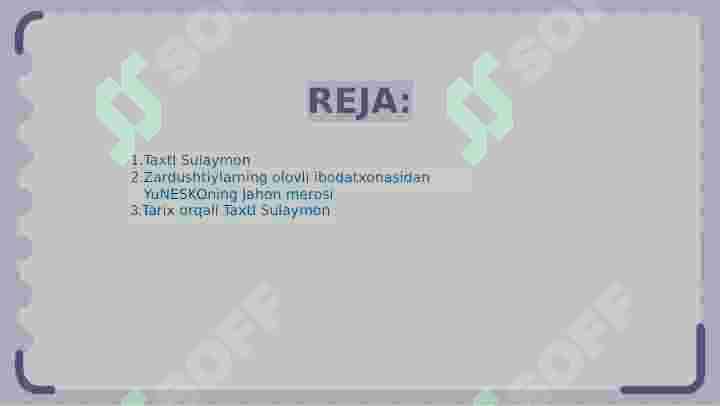 Taxti Sulaymon 2