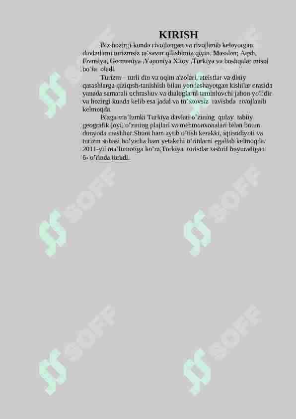 TURKIYA IQTISODIYOTI 2