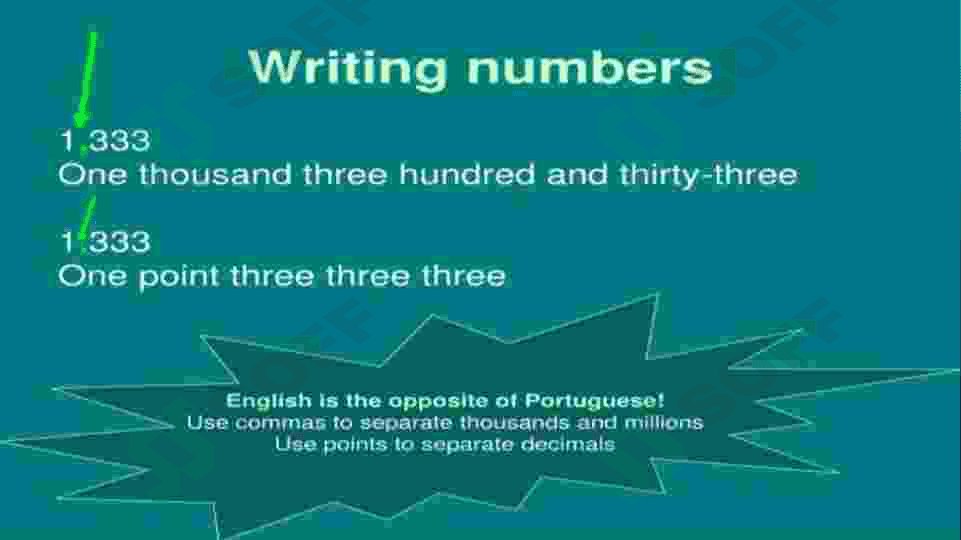 Numbers in English 5
