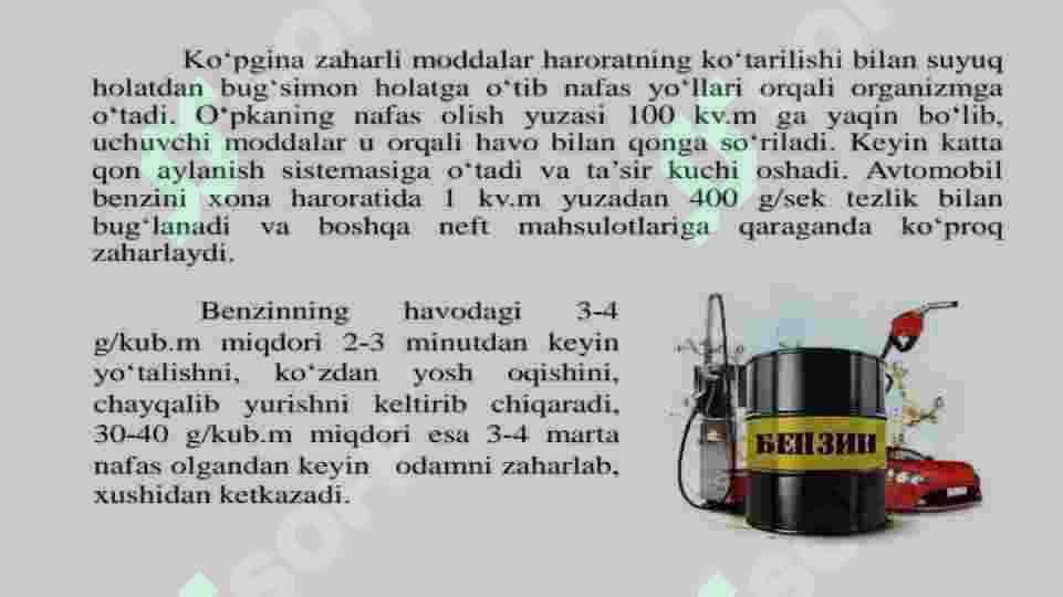 Laboratoriya havosida zararli moddalar bugʼi borligini aniqlash 4