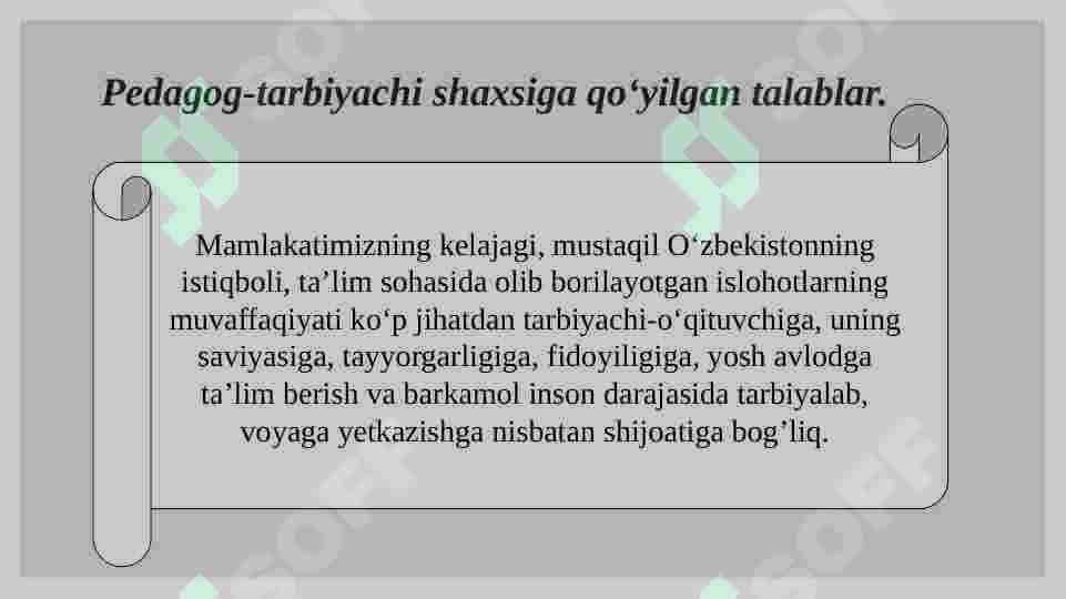 Tarbiyaviy ishlarni amalga oshirishda pedagogik mahoratning oʻrni 2