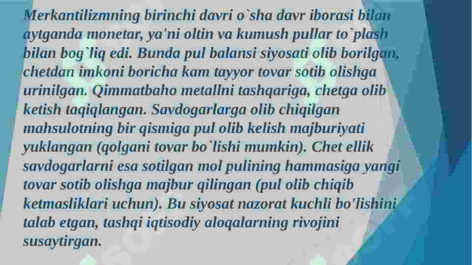 Merkantilizm 8