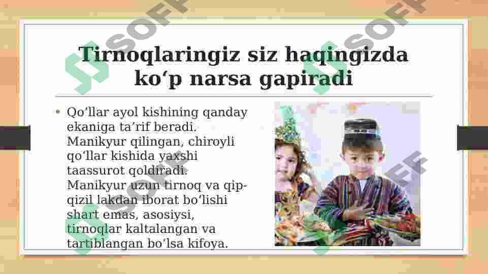 Tashqi ko’rinish madaniyati 3