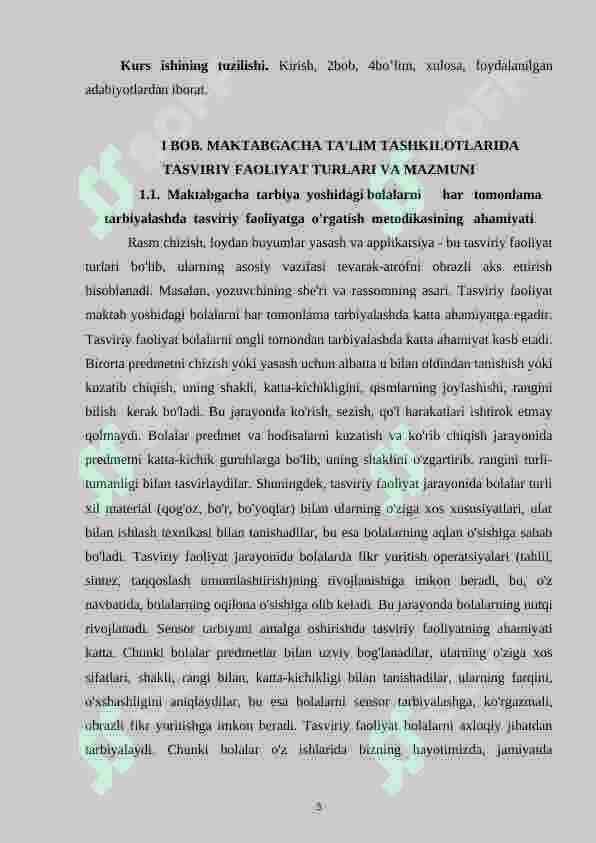 Maktabgacha yoshdagi bolalarni har tomonlama rivojlantirishda tasviriy faoliyat turlari va uning ahamiyati 5