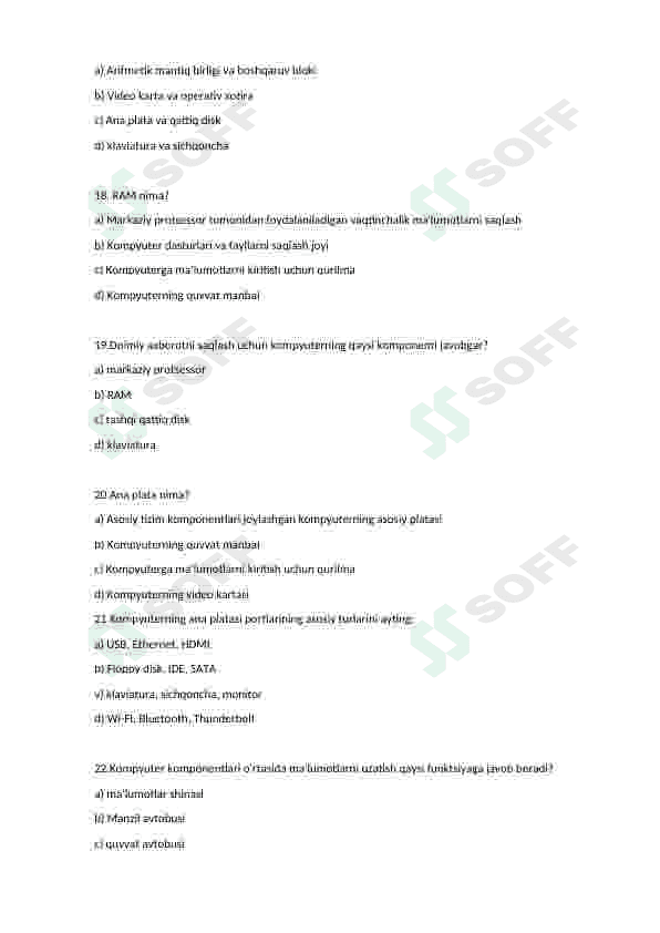 KOMPYUTER TASHKIL ETILISHI BUYICHA 4