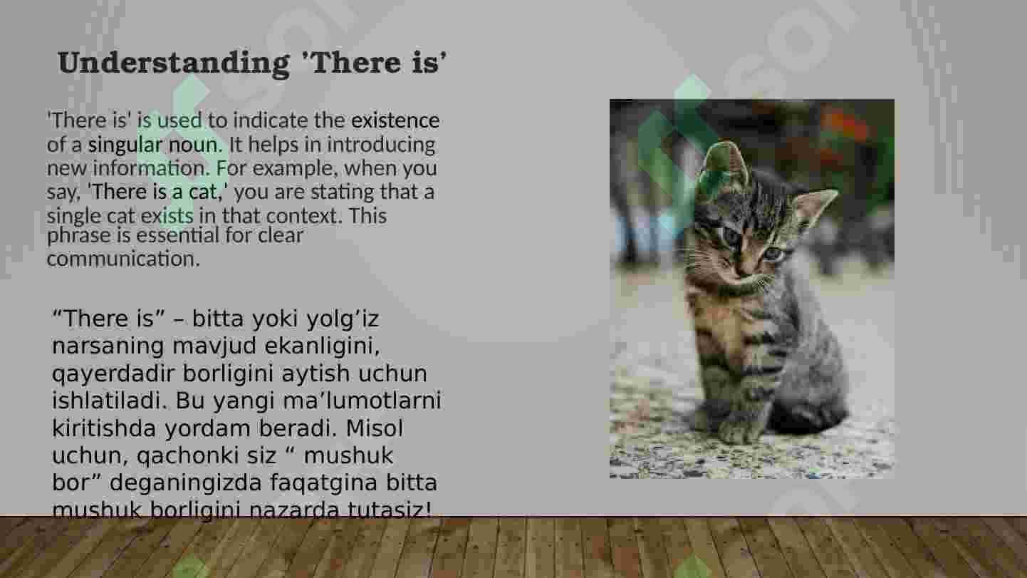 There is There are 3