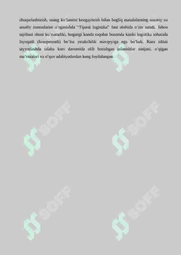 TIJORAT LOGISTKASI 5