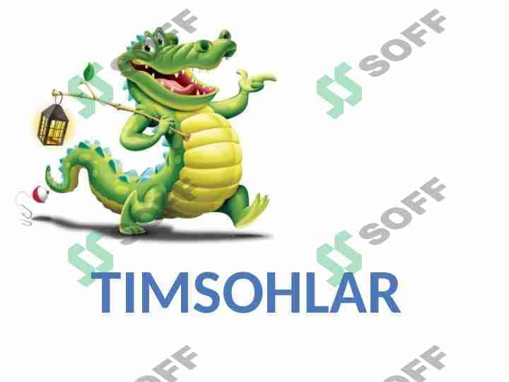 Timsohlar