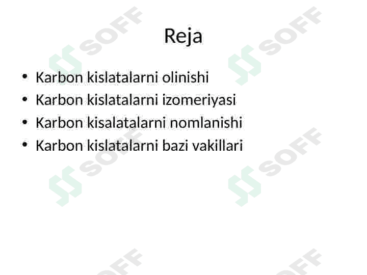 Karbon kislotalar 2