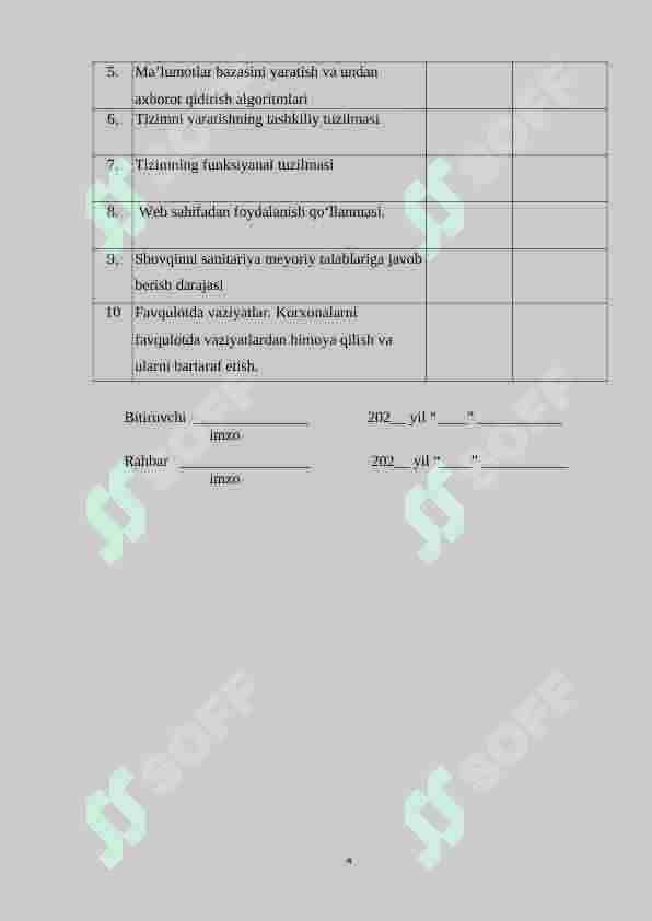 Samarqand viloyati Oqdaryo tumani 24-maktab kutubxonasining elektron bazasini yaratish 4