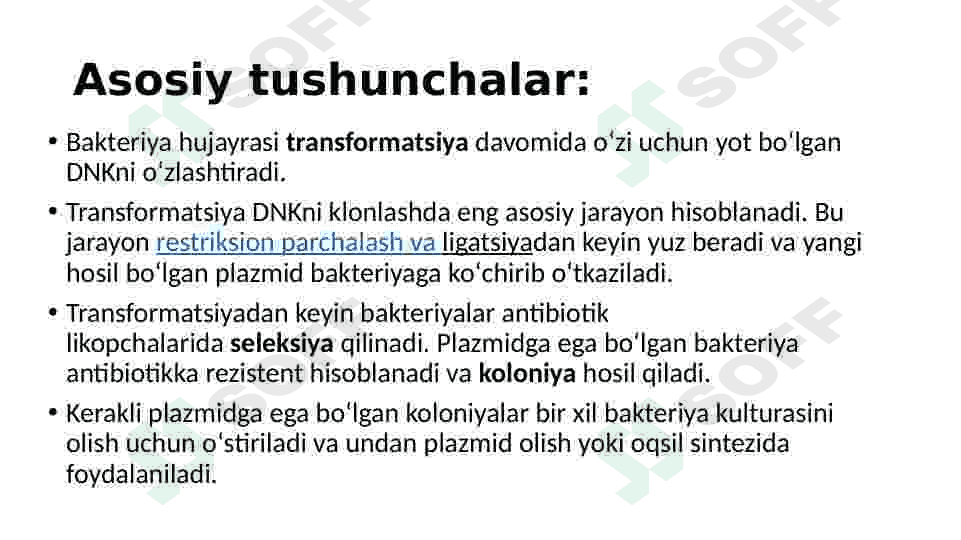 Transformatsiya jarayoni bosqichlari 2