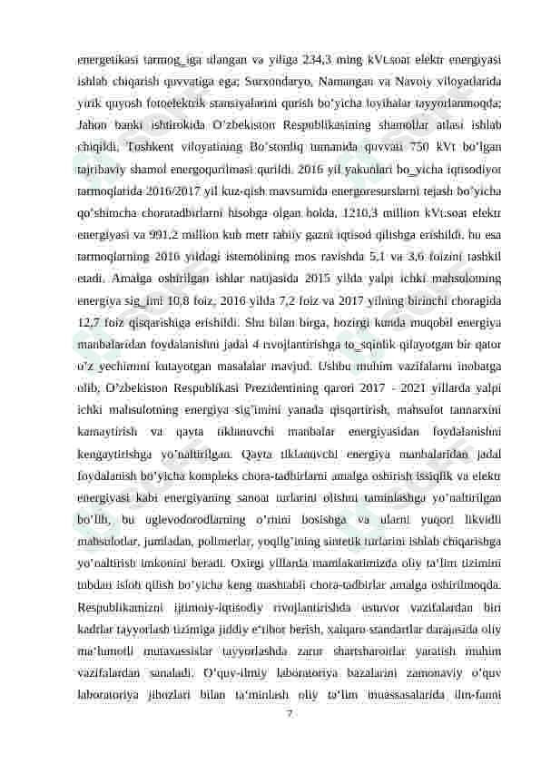 LOKAL TARMOQGA PARALEL ULANGAN 50 KW QUVVATDAGI QUYOSH FOTOELEKTRIK STANSYASINI O’RGANISH 7