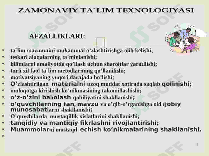 Innovatsion texnologiyalarning "Loyihalash va Klaster" metodlari 6