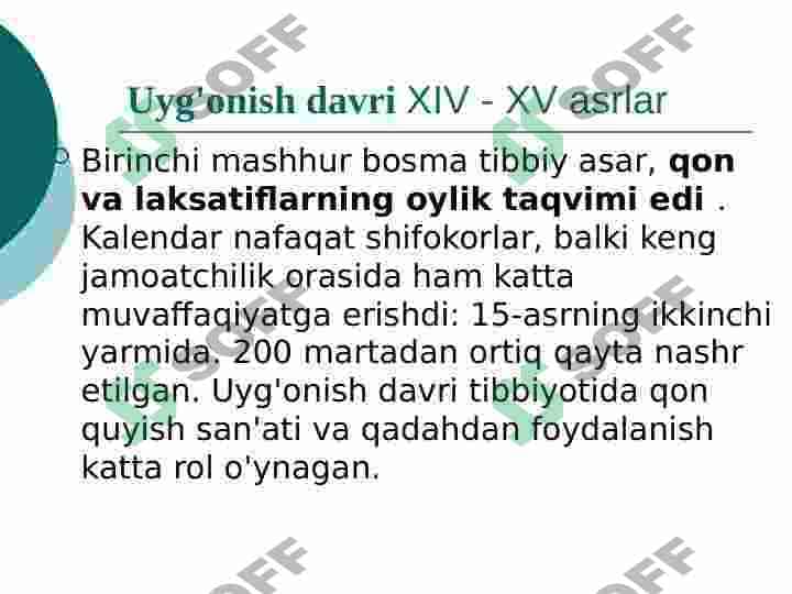 Uyg'onish davri tibbiyoti 8