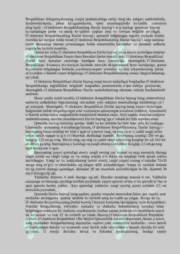 O`ZBEKISTON TANLAGAN MUSTAQIL RIVOJLANISH YO`LI VA UNING AHAMIYATI. 4