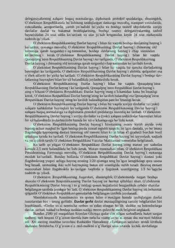 O`ZBEKISTON TANLAGAN MUSTAQIL RIVOJLANISH YO`LI VA UNING AHAMIYATI. 5