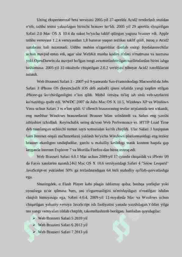 Web BrauseriSafari 2