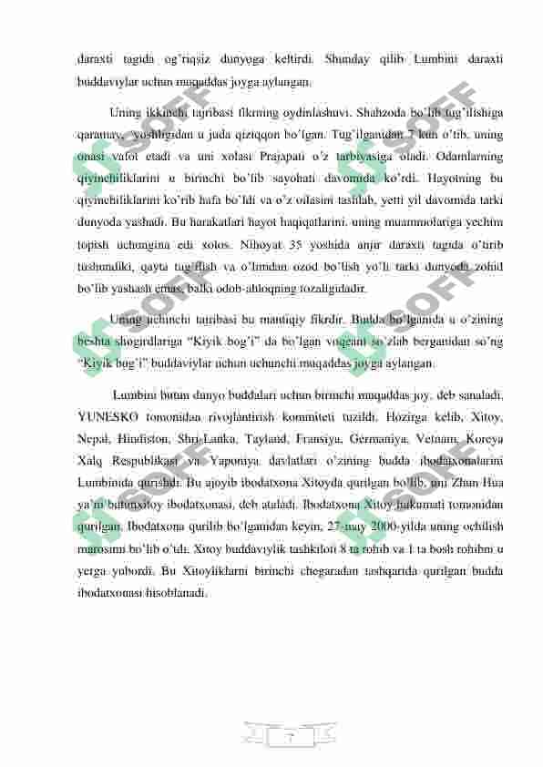 XITOYGA BUDDIZMNING KIRIB  KELISHI VA RIVOJLANISHI kurs ishi 7