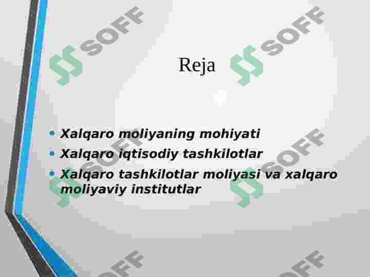 Xalqaro moliya 2