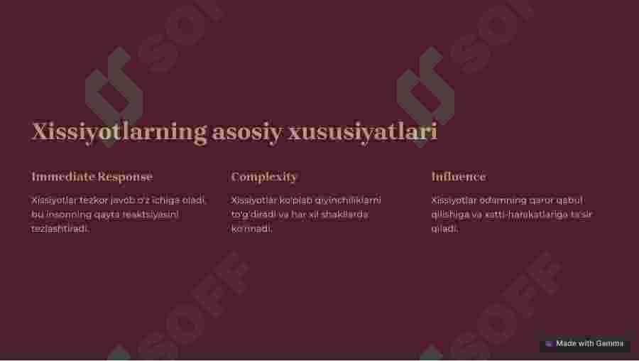 Psixalogiyada Xissiyot tushunchasi 3