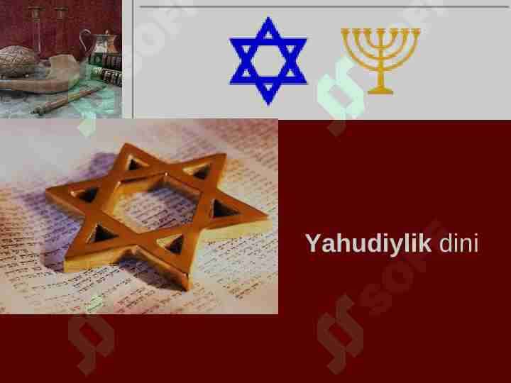 Yahudiylik dini